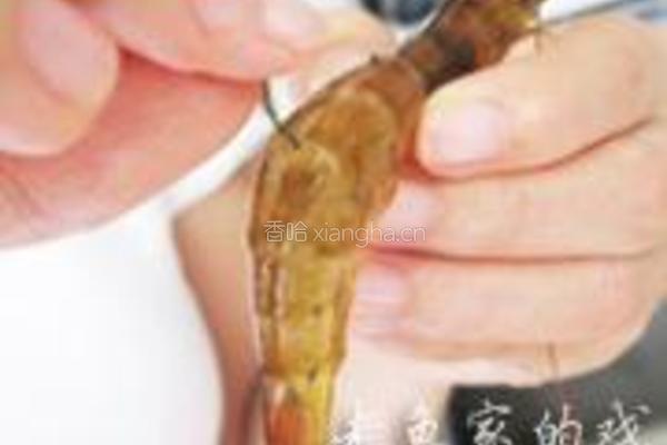 白灼虾的做法图解3