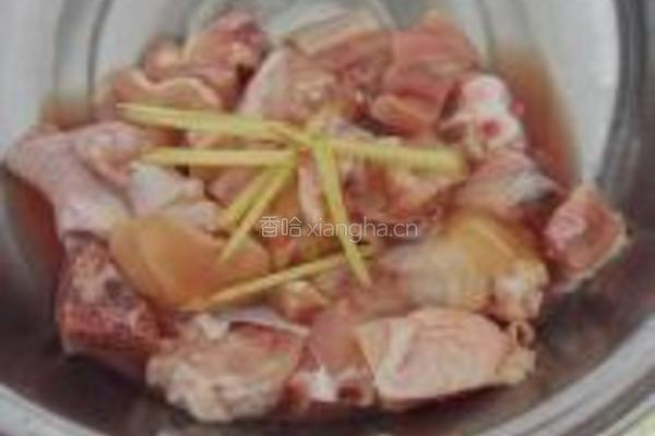 红烧栗子鸡块的做法图解4