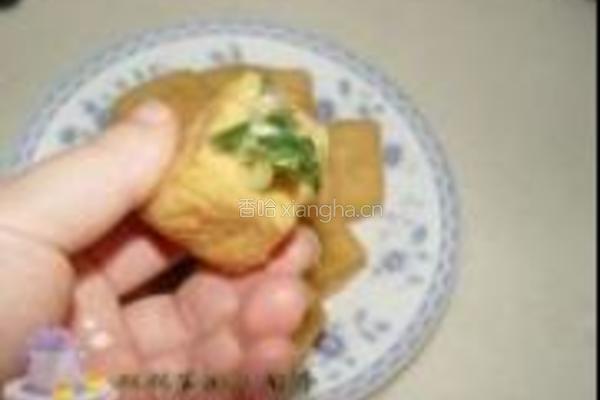 豆泡酿肉的做法图解2