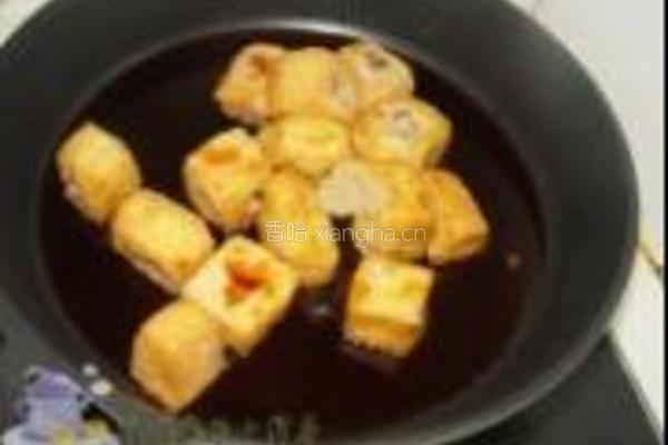 豆泡酿肉的做法图解5