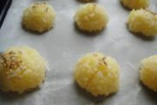 芝香椰子球的做法图解4