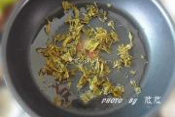 绿茶鲜虾的做法图解5