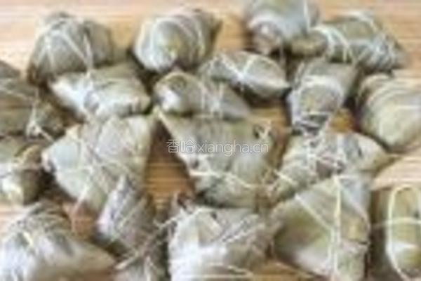 板栗香菇肉粽的做法图解11