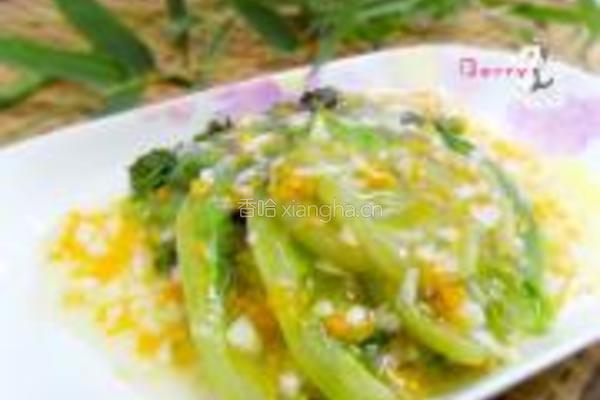 蒜香生菜的做法图解12