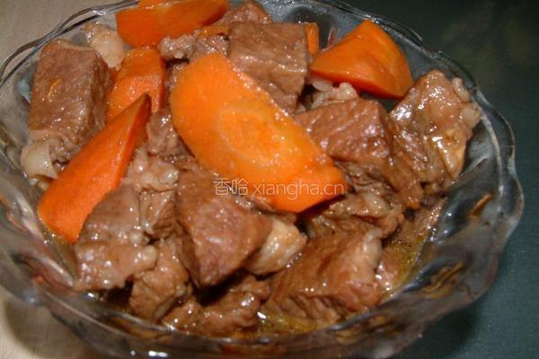 牛肉炖胡萝卜