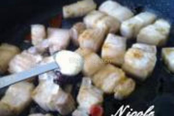 家味干菜烧五花肉的做法图解7