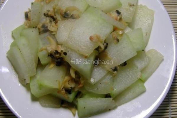 蛤蜊炒冬瓜