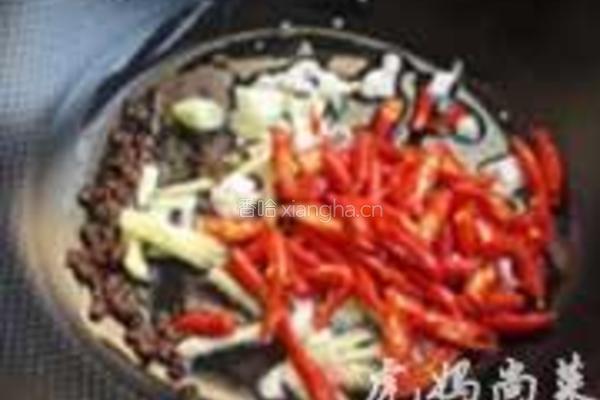 辣炒鳝片的做法图解8