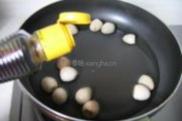 菜花烧鹌鹑蛋的做法图解5
