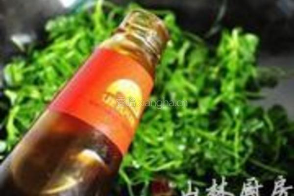 蚝油草头的做法图解3