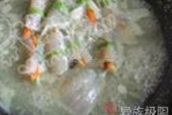 橄榄油姜汁焗鲈鱼卷的做法图解12