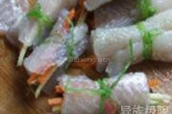 橄榄油姜汁焗鲈鱼卷的做法图解9