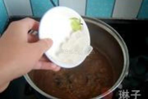 核桃木耳粳米粥的做法图解5
