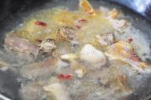 咸鸡黄花菜煲的做法图解6