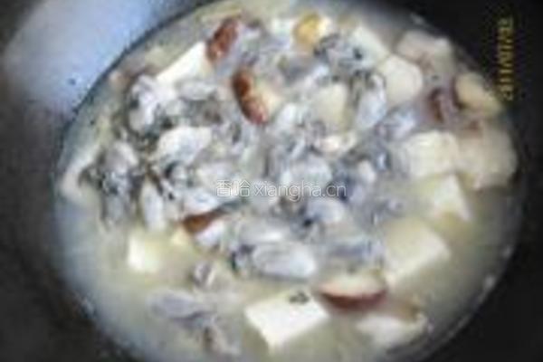 海蛎豆腐汤的做法图解6