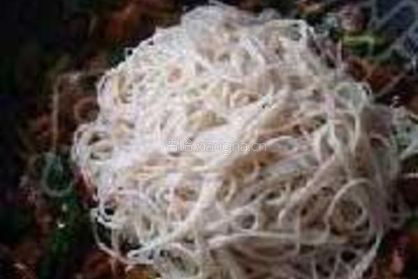 腊肉炒面的做法图解4