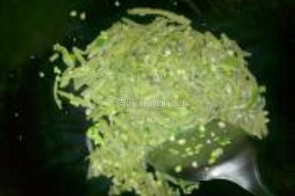 小炒扁豆丝的做法图解7