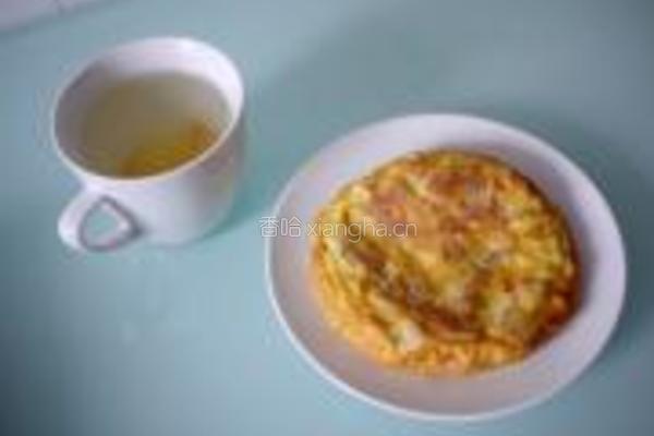 午餐肉煎蛋饼的做法图解5