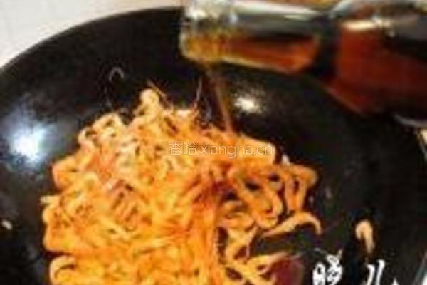 青韭炒河虾的做法图解6