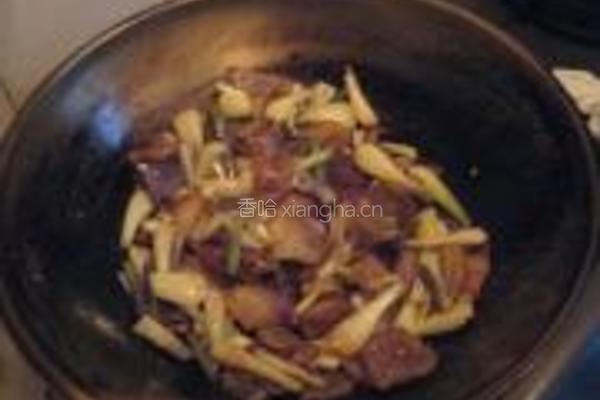 藠头炒腊肉的做法图解6