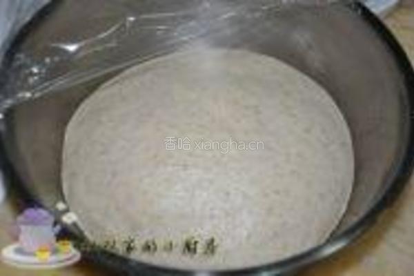 中种法小麦胚芽土司的做法图解6