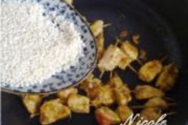 孜然牙签肉的做法图解13