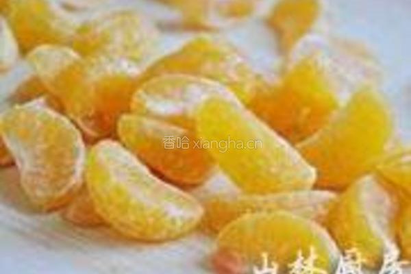 糖水桔子罐头的做法图解1