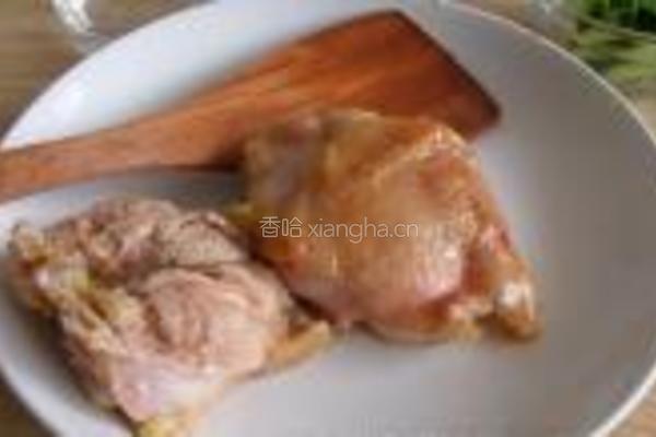铁板照烧鸡腿的做法图解7
