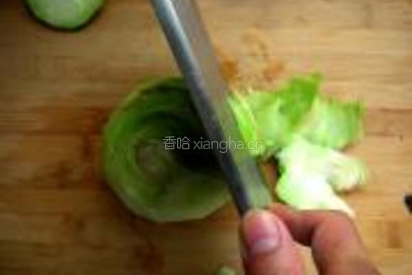 凉拌苤蓝丝的做法图解3