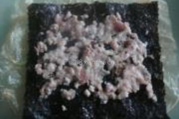 豆腐皮紫菜卷的做法图解5