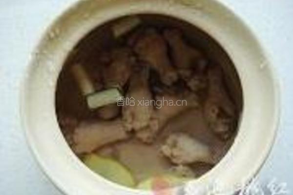 木瓜鸡腿汤的做法图解4