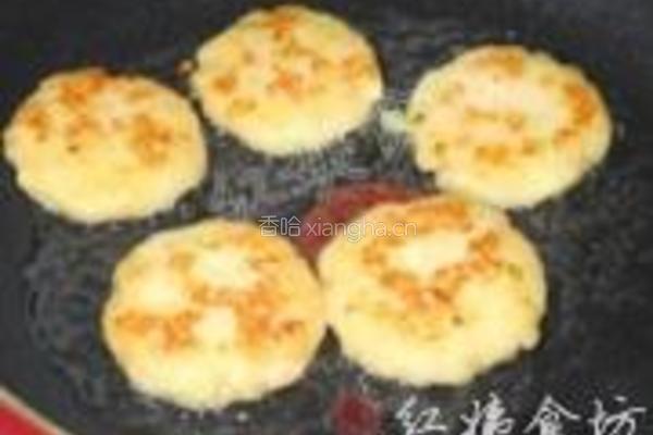 香煎土豆虾仁饼的做法图解15
