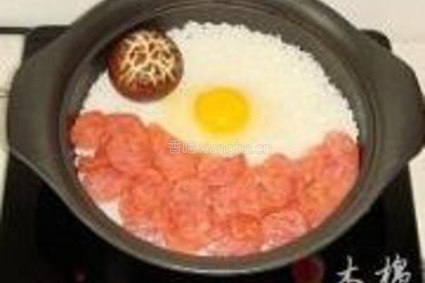 腊味煲仔饭的做法图解5