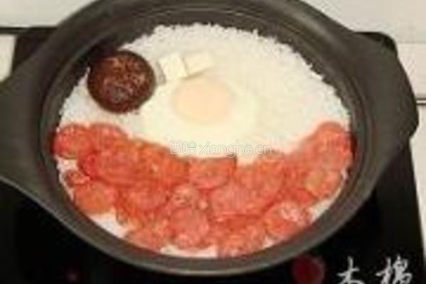 腊味煲仔饭的做法图解6