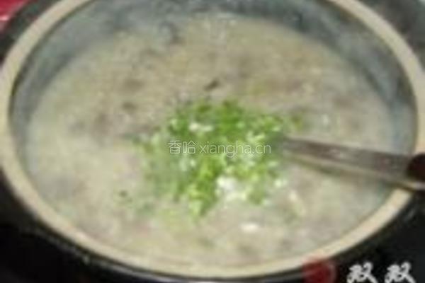 牛肉皮蛋粥的做法图解8