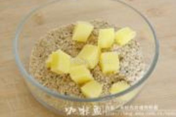 榴莲芝士蛋糕的做法图解3