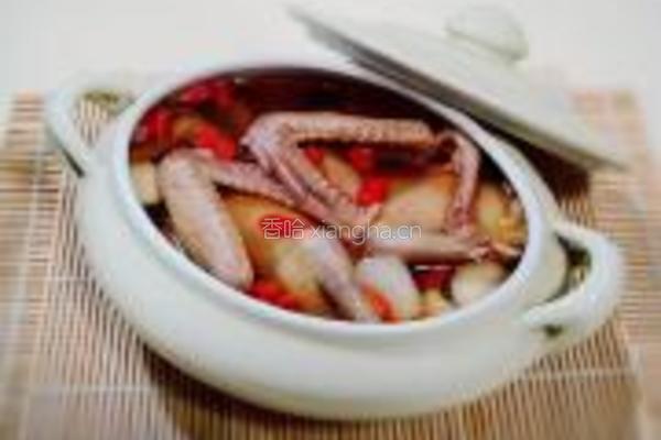 淮杞黄精炖乳鸽的做法图解16