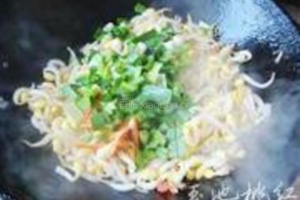 清炒黄豆芽的做法图解5