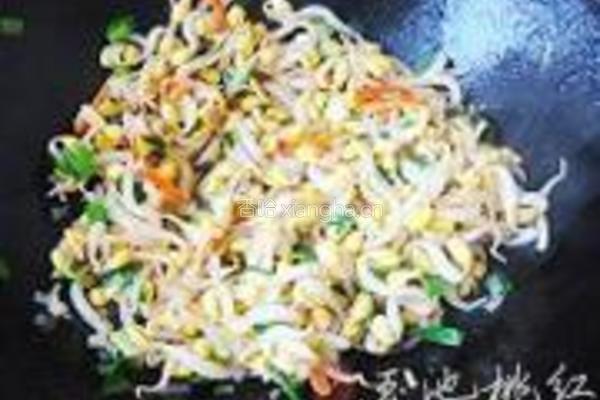 清炒黄豆芽的做法图解6