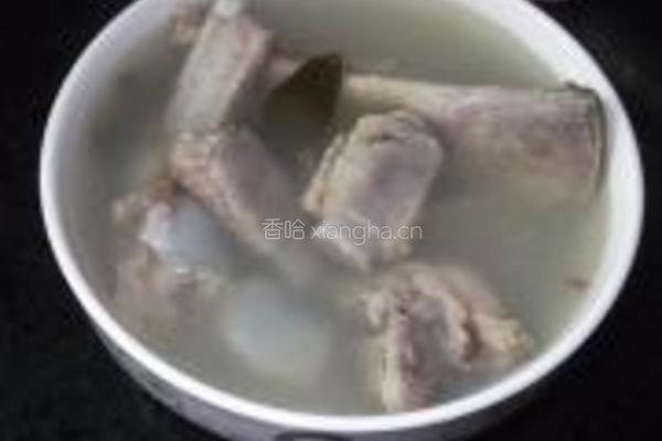 石斛猪骨汤的做法图解9