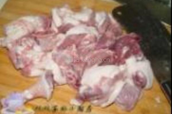 柚子酱炒鸭子的做法图解1