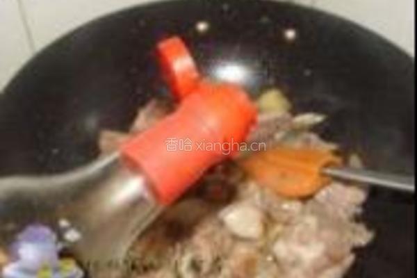 柚子酱炒鸭子的做法图解7