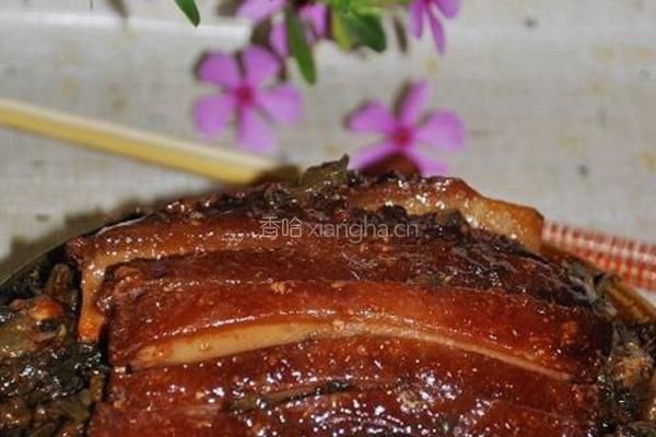 梅菜扣肉