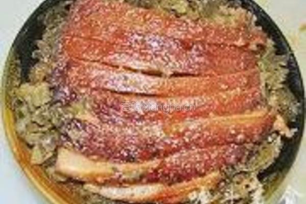 梅菜扣肉的做法图解15