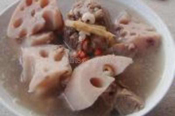 当归莲藕骨头汤的做法图解7