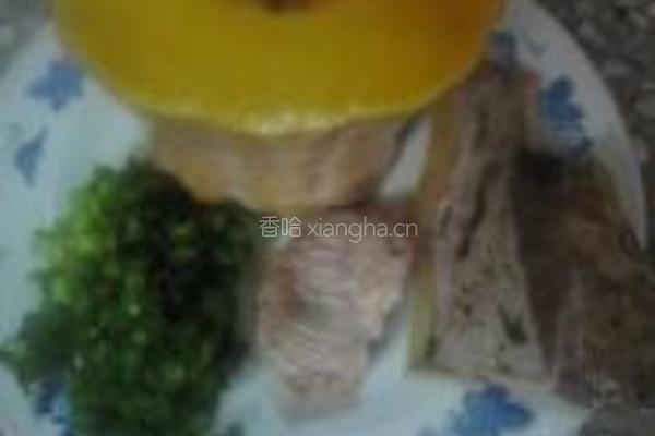 南瓜炒墨鱼干的做法图解2