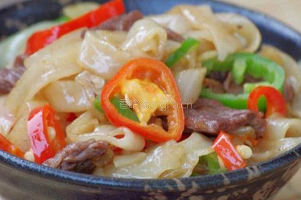 家常干炒牛河