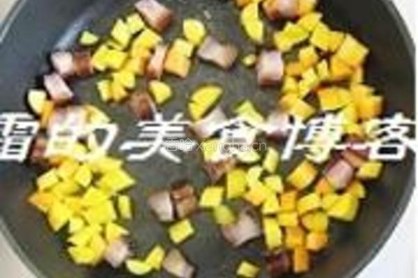 腊肉胡萝卜焖饭的做法图解6