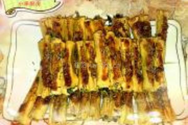 香菜干豆腐卷的做法图解9