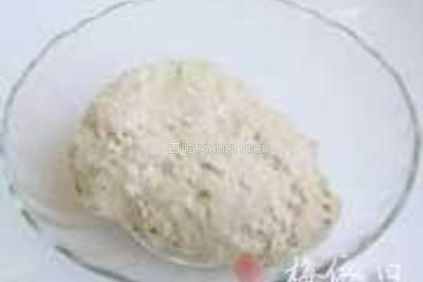 粗粮馅饼的做法图解2